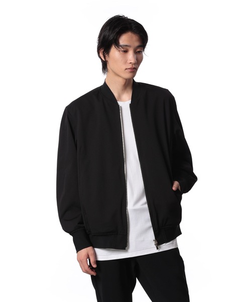 ATTACHMENT（アタッチメント）の「PE ハイゲージジャージー MA-1 / PE HIGH GAUGE JERSEY MA-1（MA-1・メンズ・ブラック/カーキ・1/2/3/4）」の7枚目の写真