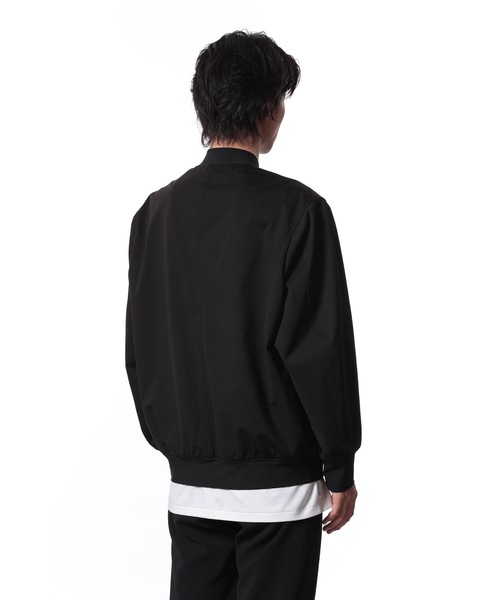 ATTACHMENT（アタッチメント）の「PE ハイゲージジャージー MA-1 / PE HIGH GAUGE JERSEY MA-1（MA-1・メンズ・ブラック/カーキ・1/2/3/4）」の5枚目の写真