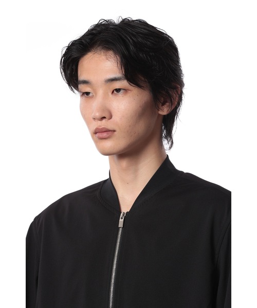 ATTACHMENT（アタッチメント）の「PE ハイゲージジャージー MA-1 / PE HIGH GAUGE JERSEY MA-1（MA-1・メンズ・ブラック/カーキ・1/2/3/4）」の6枚目の写真