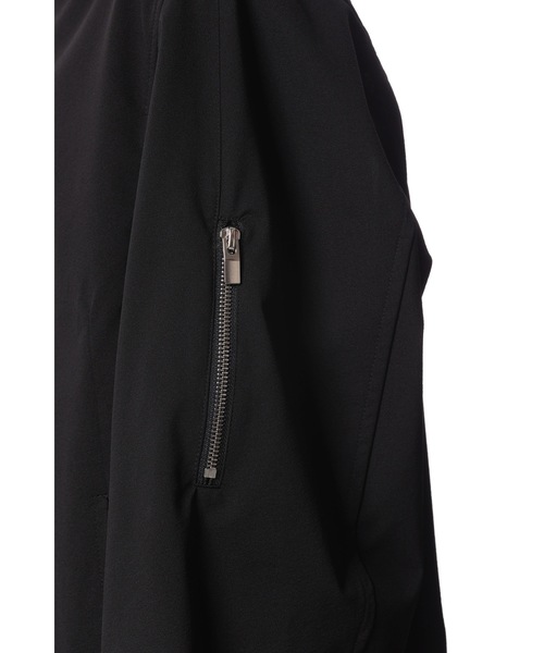 ATTACHMENT（アタッチメント）の「PE ハイゲージジャージー MA-1 / PE HIGH GAUGE JERSEY MA-1（MA-1・メンズ・ブラック/カーキ・1/2/3/4）」の9枚目の写真