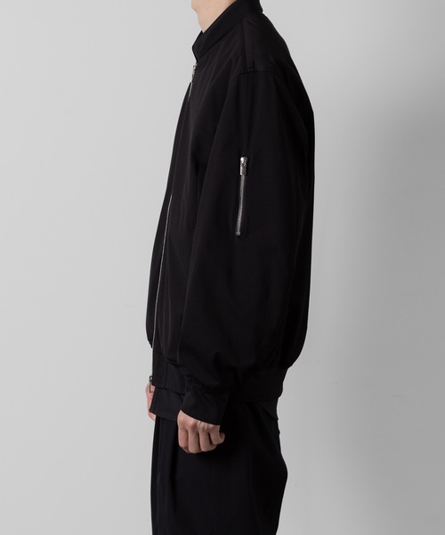 ATTACHMENT（アタッチメント）の「PE ハイゲージジャージー MA-1 / PE HIGH GAUGE JERSEY MA-1（MA-1・メンズ・ブラック/カーキ・1/2/3/4）」の21枚目の写真