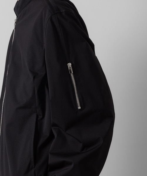 ATTACHMENT（アタッチメント）の「PE ハイゲージジャージー MA-1 / PE HIGH GAUGE JERSEY MA-1（MA-1・メンズ・ブラック/カーキ・1/2/3/4）」の13枚目の写真