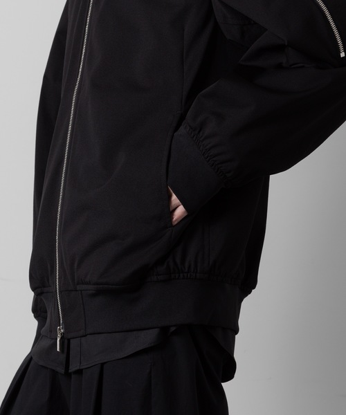 ATTACHMENT（アタッチメント）の「PE ハイゲージジャージー MA-1 / PE HIGH GAUGE JERSEY MA-1（MA-1・メンズ・ブラック/カーキ・1/2/3/4）」の14枚目の写真