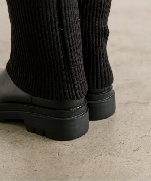 OLIVE des OLIVE（オリーブデオリーブ）の「ニットカバー2WAYロングブーツ　1032130080（ブーツ・レディース・ブラック・LARGE/MEDIUM/SMALL）」の11枚目の写真