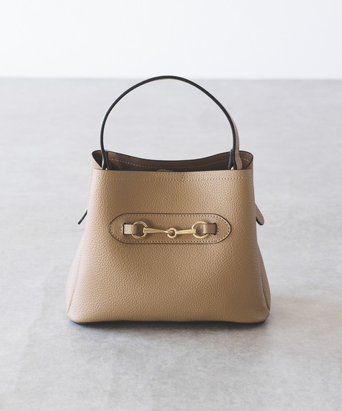 un dix cors（アンディコール）の「ビットバッグ（ハンドバッグ・レディース・ブラック/ベージュ・FREE）」の18枚目の写真