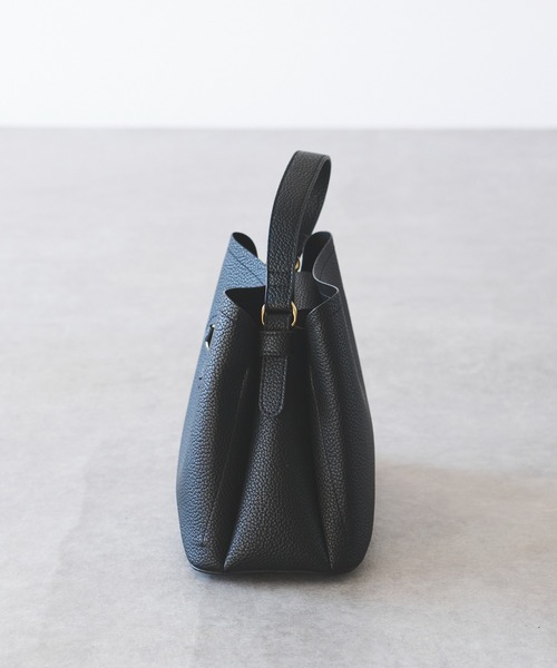 un dix cors（アンディコール）の「ビットバッグ（ハンドバッグ・レディース・ブラック/ベージュ・FREE）」の4枚目の写真