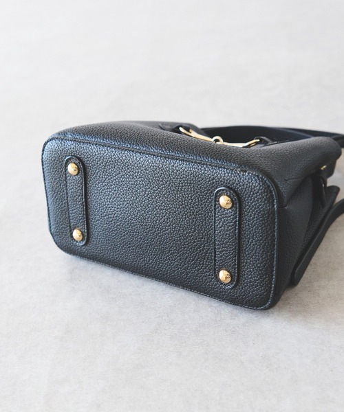 un dix cors（アンディコール）の「ビットバッグ（ハンドバッグ・レディース・ブラック/ベージュ・FREE）」の10枚目の写真