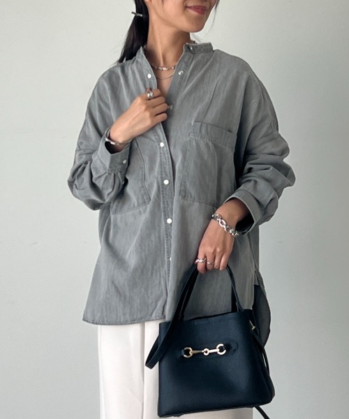 un dix cors（アンディコール）の「ビットバッグ（ハンドバッグ・レディース・ブラック/ベージュ・FREE）」の16枚目の写真