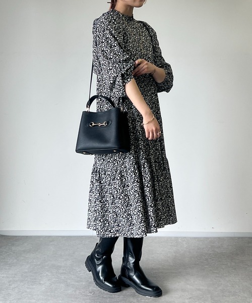 un dix cors（アンディコール）の「ビットバッグ（ハンドバッグ・レディース・ブラック/ベージュ・FREE）」の17枚目の写真