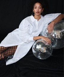 JOSE MOON（ジョゼムーン）の「BACK TWIST SHIRT DRESS/バック