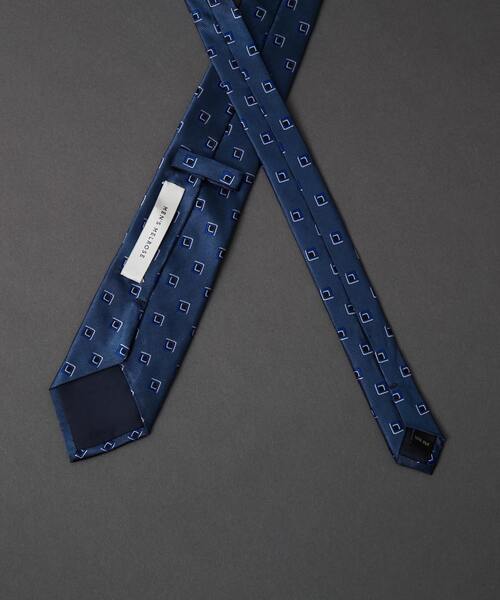 MEN'S MELROSE(メンズメルローズ)の「小紋柄ネクタイ(ネクタイ・メンズ・その他/ワインレッド/ネイビー/ブルー・9)」の12枚目の写真