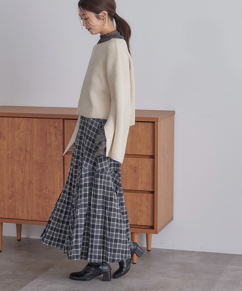 セール】【soie by apres jour mignon】サイドプリーツハイ