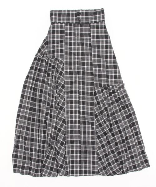 soie by apres jour mignon(ソワバイアプレジュールミニョン)の「【soie by apres jour mignon】サイドプリーツハイウエストスカート【ZOZOTOWN限定アイテム】(スカート・レディース・レッド系その他/ライトグレー/杢グレー/グレー・フリー)」の6枚目の写真