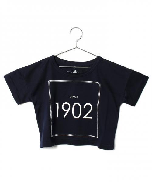 J.PRESS YORK STREET（ジェイプレスヨークストリート）の「【Kids】シルケット天竺 1902プリントTシャツ（Tシャツ/カットソー・キッズ・ホワイト系/ピンク系/イエロー系/ネイビー系・115/95）」の3枚目の写真
