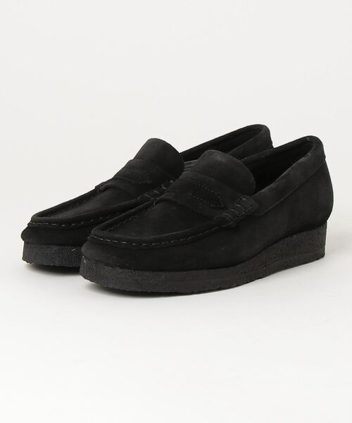 Clarks（クラークス）の「W WALLABEE LOAFER　26173509（ローファー・レディース・ブラック・4/6/5/4h/5h/3h/3）」の10枚目の写真