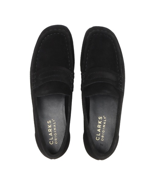 Clarks（クラークス）の「W WALLABEE LOAFER　26173509（ローファー・レディース・ブラック・4/6/5/4h/5h/3h/3）」の6枚目の写真