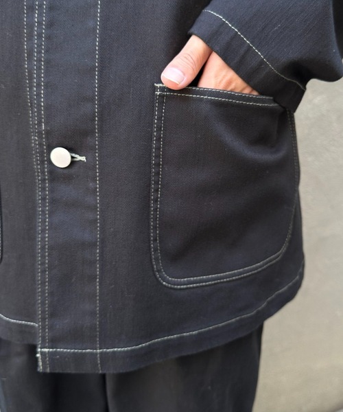 CIAOPANIC（チャオパニック）の「【ZOZO限定】デニム４ポケットカバーオール（カバーオール・メンズ・ネイビー/ブラック・L/M/XL/S/XS）」の20枚目の写真