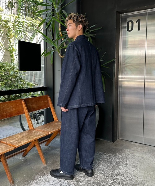 CIAOPANIC（チャオパニック）の「【ZOZO限定】デニム４ポケットカバーオール（カバーオール・メンズ・ネイビー/ブラック・L/M/XL/S/XS）」の12枚目の写真