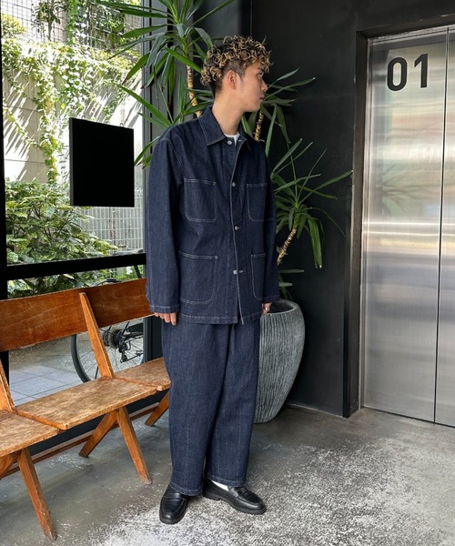 CIAOPANIC（チャオパニック）の「【ZOZO限定】デニム４ポケットカバーオール（カバーオール・メンズ・ネイビー/ブラック・L/M/XL/S/XS）」の11枚目の写真