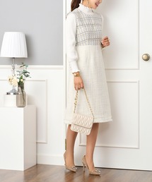 Prima Scherrer｜プリマシェレルのワンピース（ツイード）通販 - ZOZOTOWN