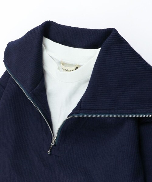 BRANSHES（ブランシェス）の「ジップアップ重ね着風トレーナー（パーカー・キッズ・アイボリー/ネイビー・90/130/110/150/120/140/100）」の16枚目の写真