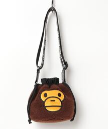 A BATHING APE | BABY MILO BOA DRAWSTRING BAG K(その他)