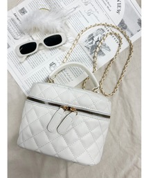 PHILLY | 【PHILLY】2WAYキルティングバニティバッグ(ハンドバッグ)