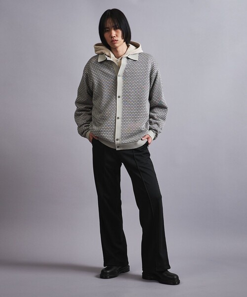 MONKEY TIME（モンキータイム）の「＜monkey time＞ ジャージー サイドレース フレア トラックパンツ（その他パンツ・メンズ・ブラック/ナチュラル/ライトブルー・M/L/S）」の13枚目の写真