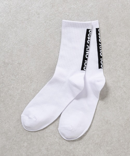 COLONY 2139（コロニートゥーワンスリーナイン）の「ボックスロゴソックス（ソックス/靴下・メンズ・ブラック/ホワイト・25）」の4枚目の写真