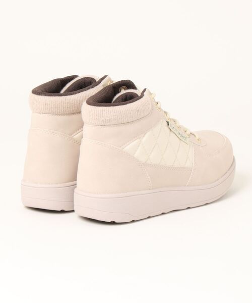 CECIL McBEE(セシルマクビー)の「【CECIL McBEE】セシルマクビー 防水・防滑コートタイプスニーカーブーツ CML-503(スニーカー・レディース・ブラック/アイボリー・LL/L/M/S)」の3枚目の写真