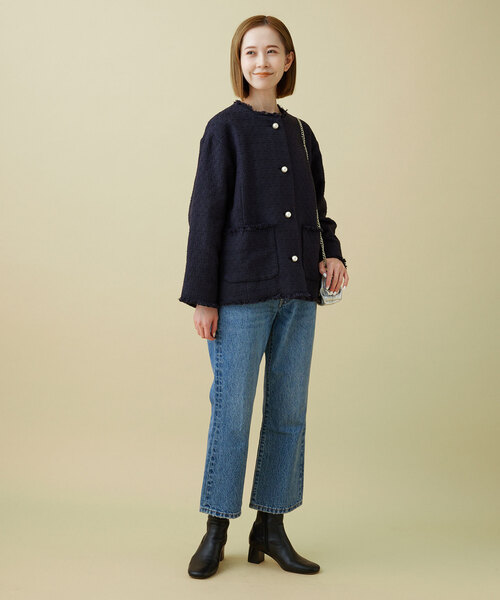 SLOBE IENA（スローブイエナ）の「ブッチャーツィードジャケット（ノー