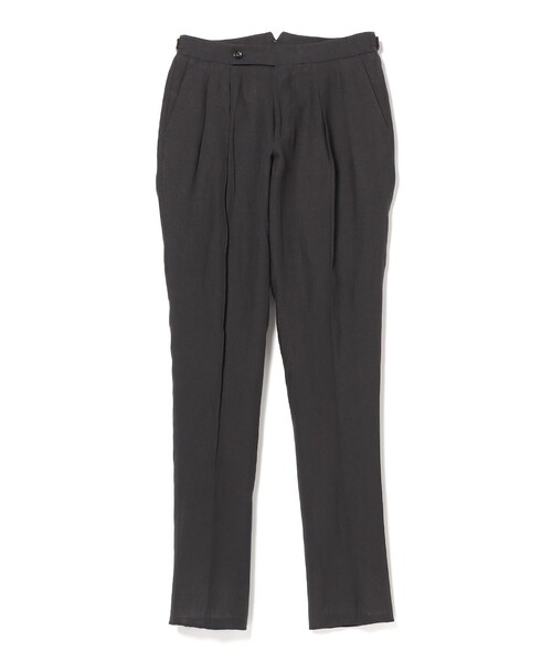 BERWICH（ベルウィッチ）の「BERWICH × Brilla per il gusto / 別注 SCOTCH リネン スラックス（その他パンツ・メンズ・ブラック/オリーブ・42/44/46/48/50）」の3枚目の写真