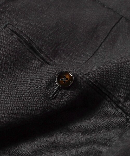 BERWICH（ベルウィッチ）の「BERWICH × Brilla per il gusto / 別注 SCOTCH リネン スラックス（その他パンツ・メンズ・ブラック/オリーブ・42/44/46/48/50）」の8枚目の写真