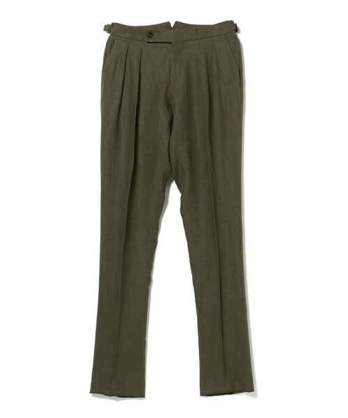 BERWICH（ベルウィッチ）の「BERWICH × Brilla per il gusto / 別注 SCOTCH リネン スラックス（その他パンツ・メンズ・ブラック/オリーブ・42/44/46/48/50）」の6枚目の写真