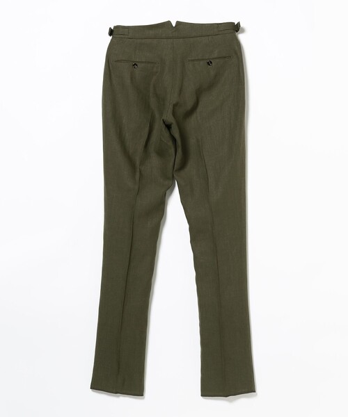 BERWICH（ベルウィッチ）の「BERWICH × Brilla per il gusto / 別注 SCOTCH リネン スラックス（その他パンツ・メンズ・ブラック/オリーブ・42/44/46/48/50）」の12枚目の写真