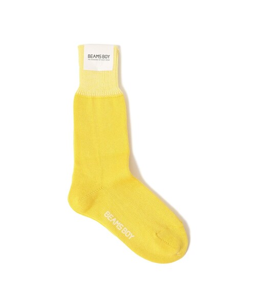 BEAMS BOY（ビームスボーイ）の「杢スウェット ソックス NEW（ソックス/靴下・レディース・レッド/グレー/ナチュラル/ネイビー/イエロー/ライトブルー・ONE SIZE）」の5枚目の写真