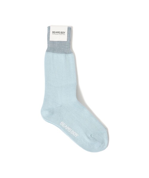 BEAMS BOY（ビームスボーイ）の「杢スウェット ソックス NEW（ソックス/靴下・レディース・レッド/グレー/ナチュラル/ネイビー/イエロー/ライトブルー・ONE SIZE）」の3枚目の写真