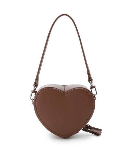 LILY BROWN（リリーブラウン）の「【LILY BROWN Lingerie】3wayハートポーチ（ポーチ・レディース・ブラウン/レッド・FREE）」の8枚目の写真