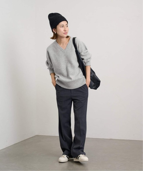 フレームワーク AQUA Vネックプルオーバー カシミヤ混 ニット 黒 セール】≪追加≫AQUA Vネックプルオーバー2（ニット/セーター