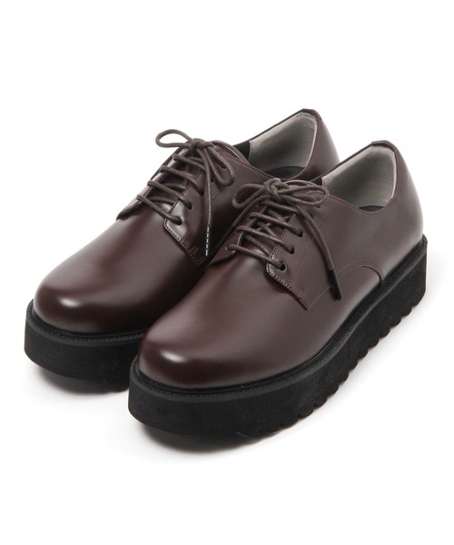 LAKOLE（ラコレ）の「シャークソールプレーントゥシューズ / 100178（ドレスシューズ・メンズ・ブラウン/ブラック・MEDIUM/LARGE）」の5枚目の写真