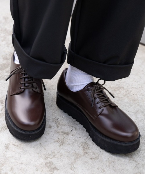 シャークソールプレーントゥシューズ / 100178（ドレスシューズ