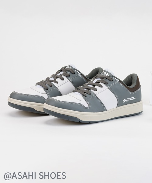 OUTDOOR PRODUCTS（アウトドアプロダクツ）の「【終了】OUTDOOR PRODUCTS / アウトドアプロダクツ スニーカー(ODP M702)（スニーカー・メンズ・ブラック×ブラック/ネイビー×ホワイト/ホワイト×ブラウン/グレー×ホワイト・26.5cm/26.0cm/25.5cm/25.0cm/28.0cm/27.0cm）」の3枚目の写真