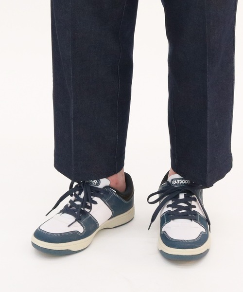 OUTDOOR PRODUCTS（アウトドアプロダクツ）の「【終了】OUTDOOR PRODUCTS / アウトドアプロダクツ スニーカー(ODP M702)（スニーカー・メンズ・ブラック×ブラック/ネイビー×ホワイト/ホワイト×ブラウン/グレー×ホワイト・26.5cm/26.0cm/25.5cm/25.0cm/28.0cm/27.0cm）」の4枚目の写真