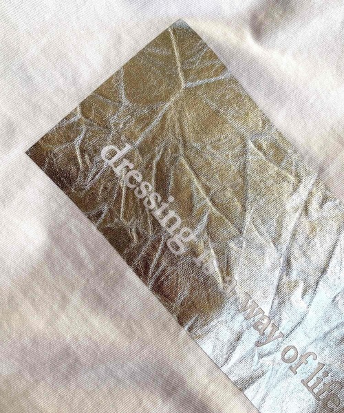 Q（キュー）の「メタリックロゴロンT（Tシャツ/カットソー・レディース・レモンイエロー/ホワイト/ブラック・MEDIUM）」の6枚目の写真