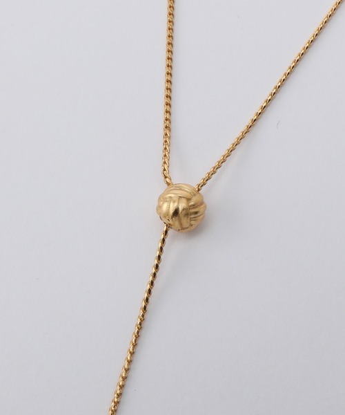 ROPE'（ロペ）の「ロープノットモチーフラリエット【メディア掲載】（ネックレス・レディース・ゴールド・FREE）」の3枚目の写真