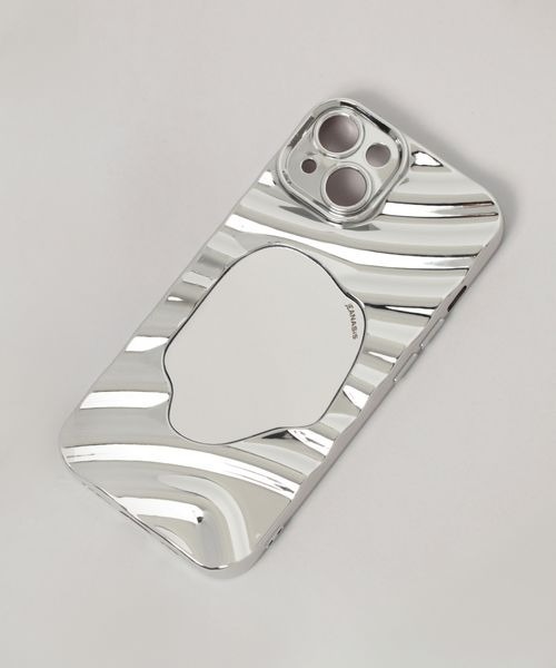 JEANASIS（ジーナシス）の「【iPhone13/14対応】METAL PHONE CASE/996814（スマホケース/カバー・レディース・シルバー/シルバー系その他/シルバー系その他2・FREE）」の3枚目の写真