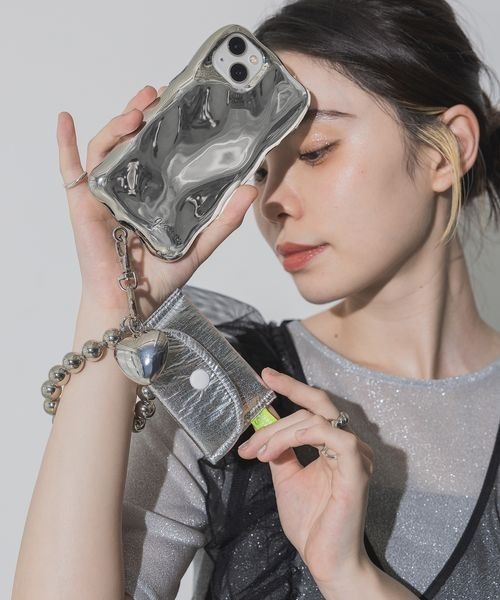 JEANASIS（ジーナシス）の「【iPhone13/14対応】METAL PHONE CASE/996814（スマホケース/カバー・レディース・シルバー/シルバー系その他/シルバー系その他2・FREE）」の14枚目の写真