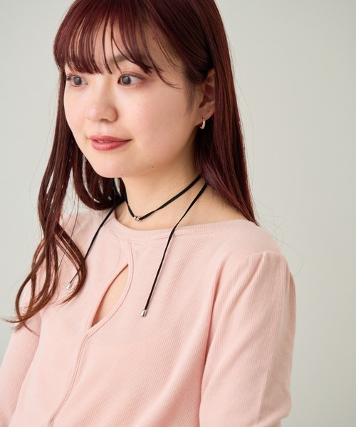 Kastane(カスタネ)の「【新色追加/4色展開/fiw.】マルチウェイチョーカー(チョーカー・レディース・ベージュ/ブラック/ダークブラウン/ブラック系その他/ブラウン系その他/キャメル・FREE)」の13枚目の写真