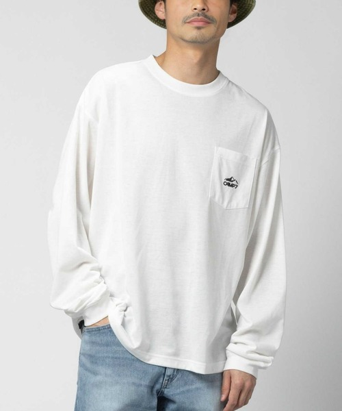 CAMP7（キャンプセブン）の「【CAMP7】ＤＭＸ吸水速乾ロンＴ（Tシャツ/カットソー・メンズ・ネイビー/ホワイト/グレー・S/M/L/XL）」の2枚目の写真