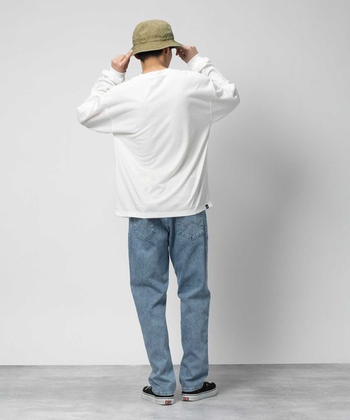 CAMP7（キャンプセブン）の「【CAMP7】ＤＭＸ吸水速乾ロンＴ（Tシャツ/カットソー・メンズ・ネイビー/ホワイト/グレー・S/M/L/XL）」の10枚目の写真